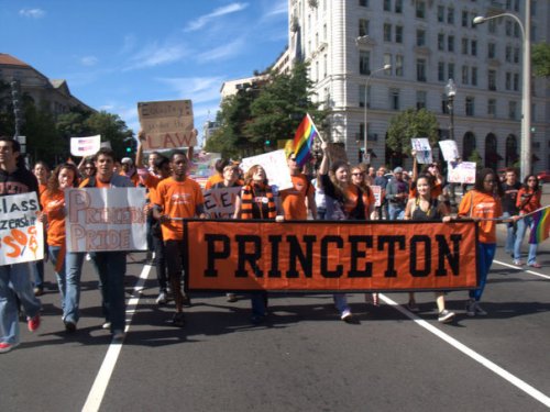 the Princeton contingent